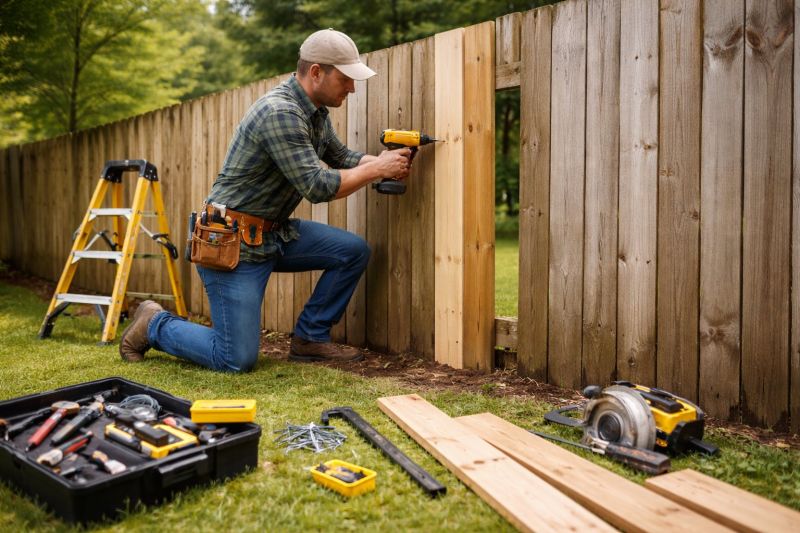Wood Fence Repair
