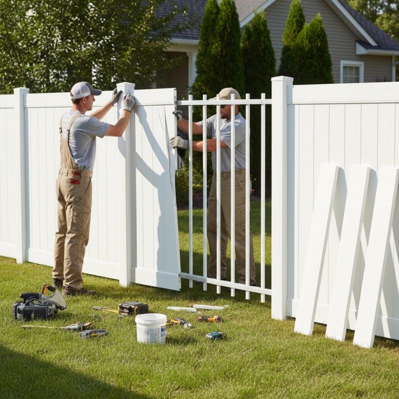Local Fence Post Repair pros at work